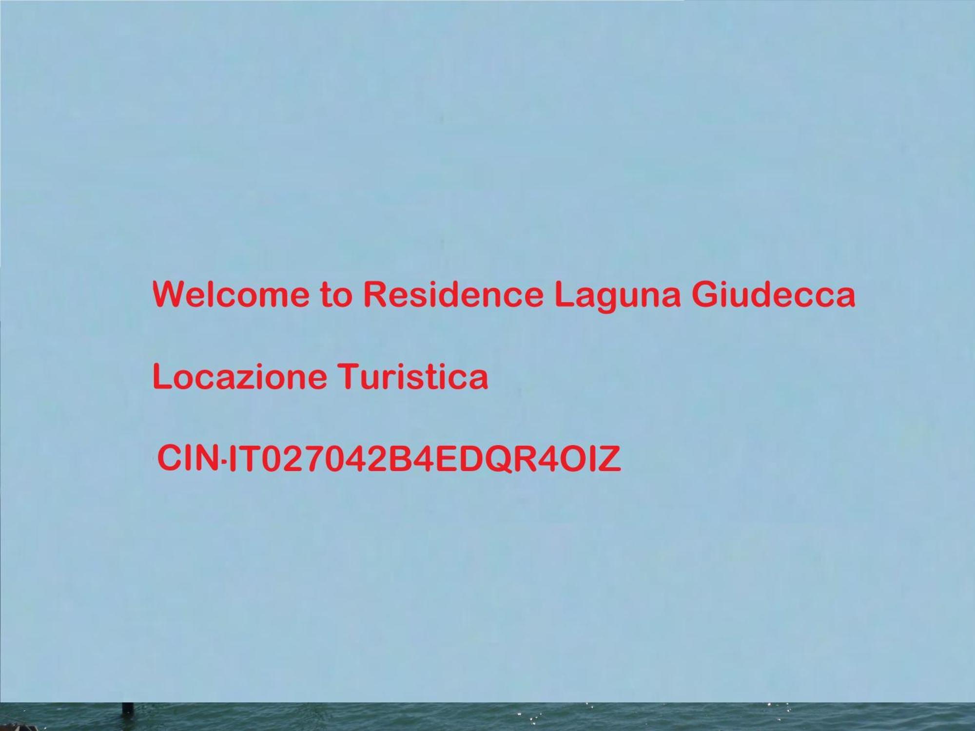 Residence Laguna Giudecca Benátky Exteriér fotografie